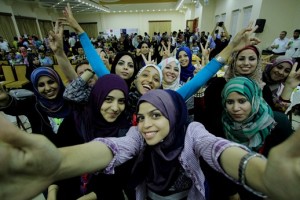 Un gruppo di donne gazawi