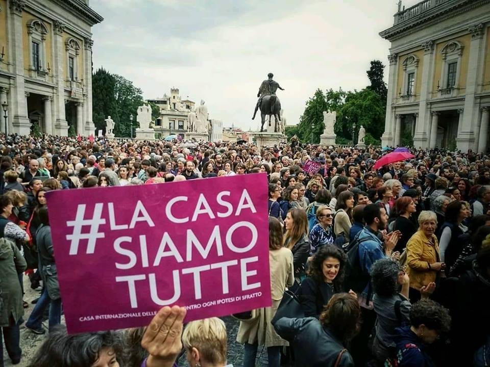 Sosteniamo la Casa delle donne di Roma