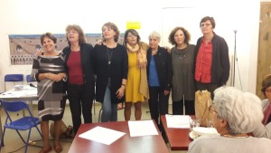 Il nuovo Direttivo: da sinistra, Del Buono, Sonego, Gulap, Rosiello, Bogni, Sismondi, Tonelli