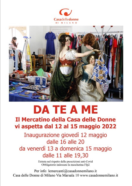 Mercatino Da Te a Me @ Casa delle Donne di Milano