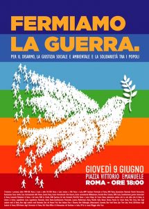 Fermiamo la guerra - Manifestazione per il disarmo, la giustizia sociale e ambientale e la solidarietà tra i popoli @ P.za Vittorio Emanuele