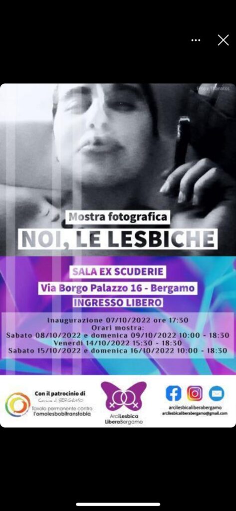 Inaugurazione Mostra Fotografica "Noi Le Lesbiche" @ Sala EX Scuderie
