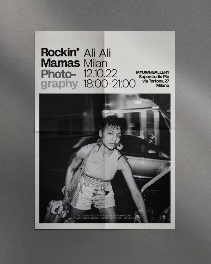 Mostra Fotografica "Rockin' Mamas" di Ali Ali - a cura di Movie Magic International. @ MyOwnGallery- Superstudio Più