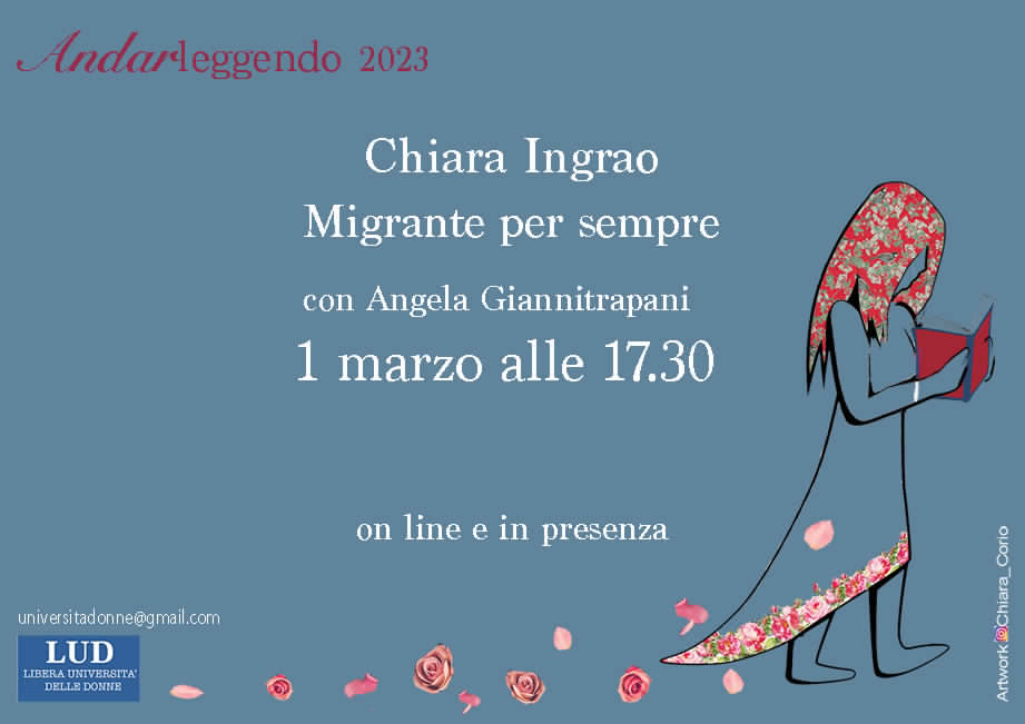 Presentazione del libro "Migrante per sempre" di Chiara Ingrao - On line e in presenza @ Libera Università delle Donne
