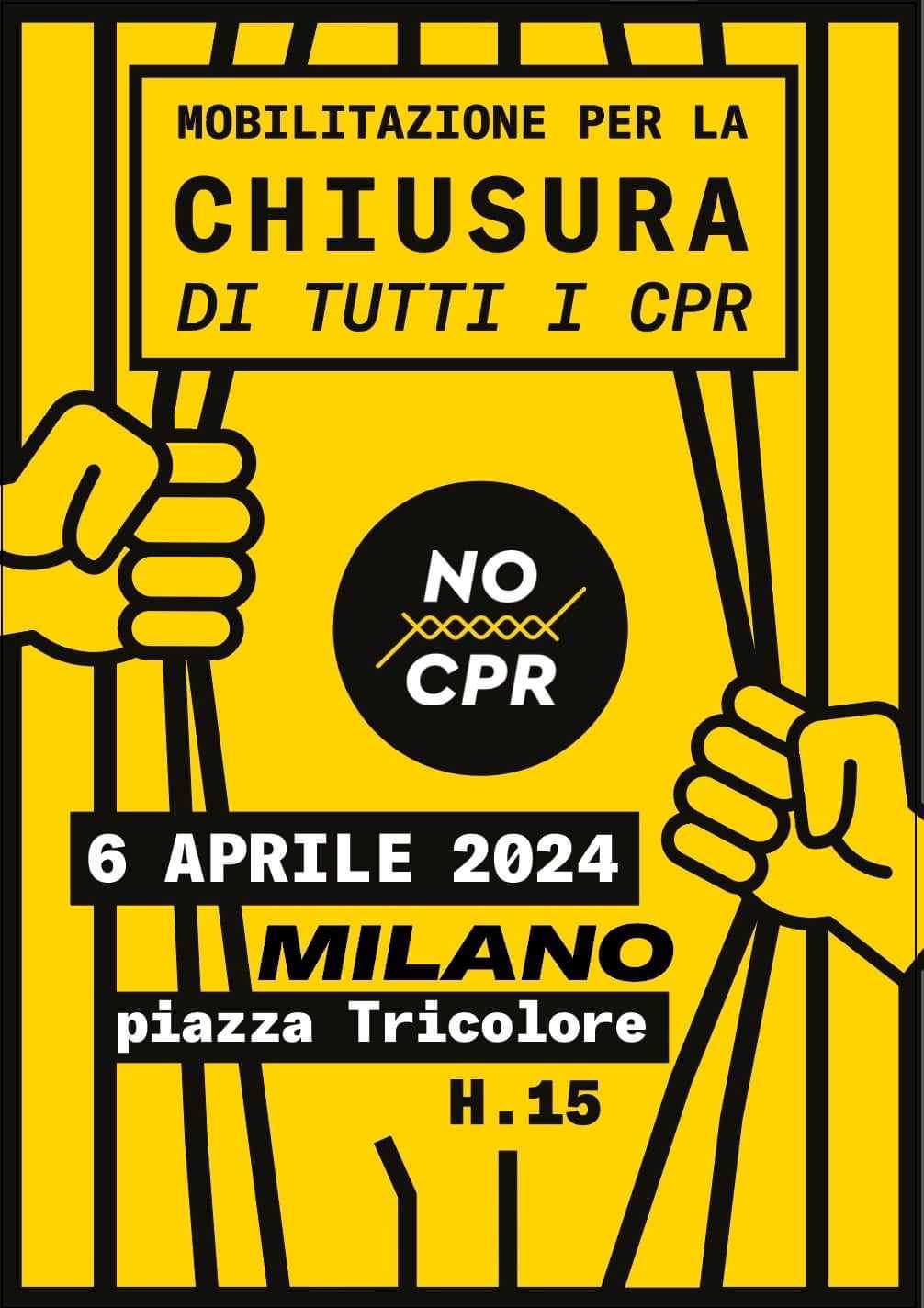 La Casa delle Donne di Milano aderisce alla mobilitazione per la chiusura di tutti i CPR
