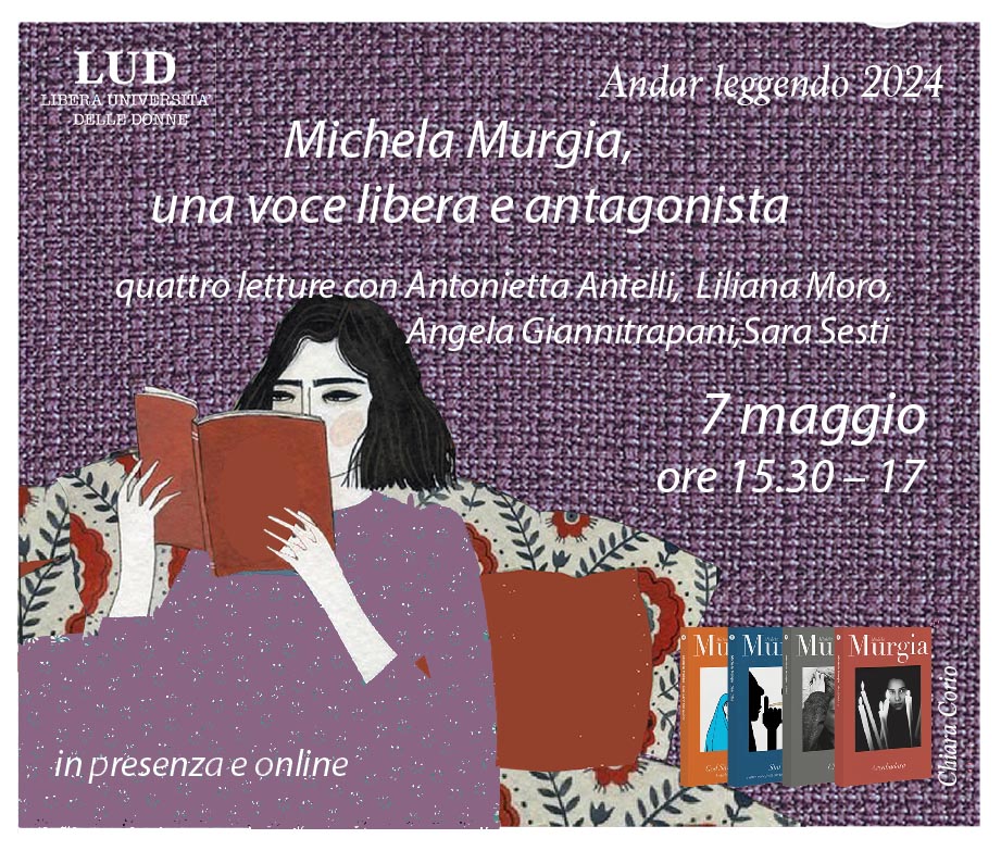 Andar Leggendo 2024 - "Michela Murgia, una voce libera e antagonista" @ LUD